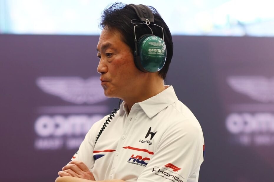 El presidente de Honda HRC reacciona entre rumores de tensión con Newey y Aston Martin