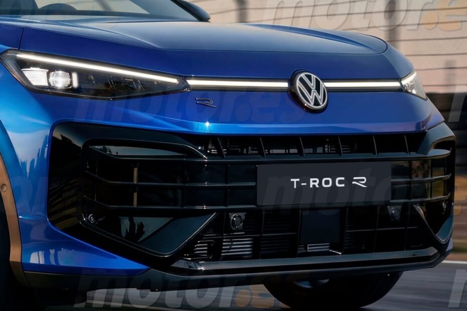 El vistazo definitivo al nuevo Volkswagen T-Roc R que llega en 2027: un SUV deportivo de casi 350 CV