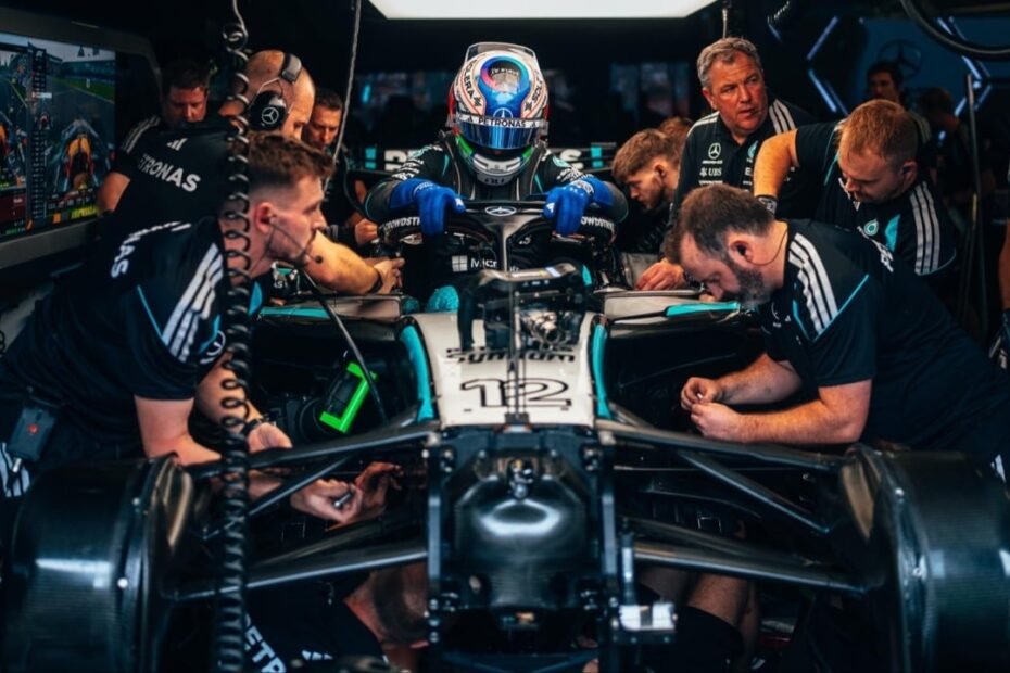 La suerte está con Antonelli: de un accidente a escapar de una penalización y un momento surrealista, saliendo 2º en Albert Park