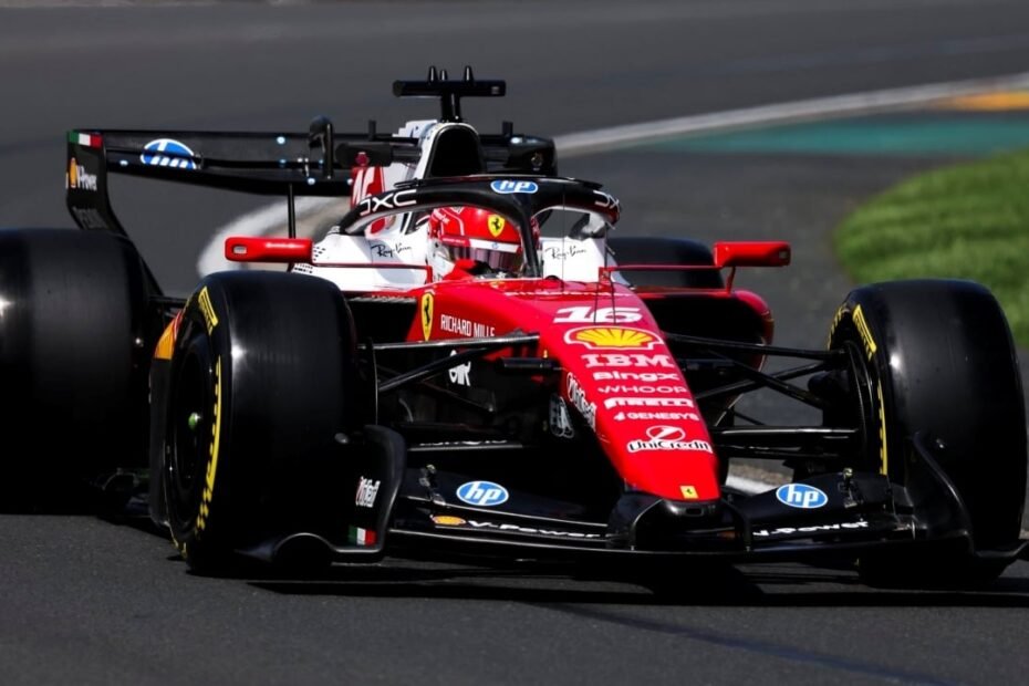 Leclerc lidera el estreno en Australia; incidentes, problemas y nuevo fiasco de Aston Martin