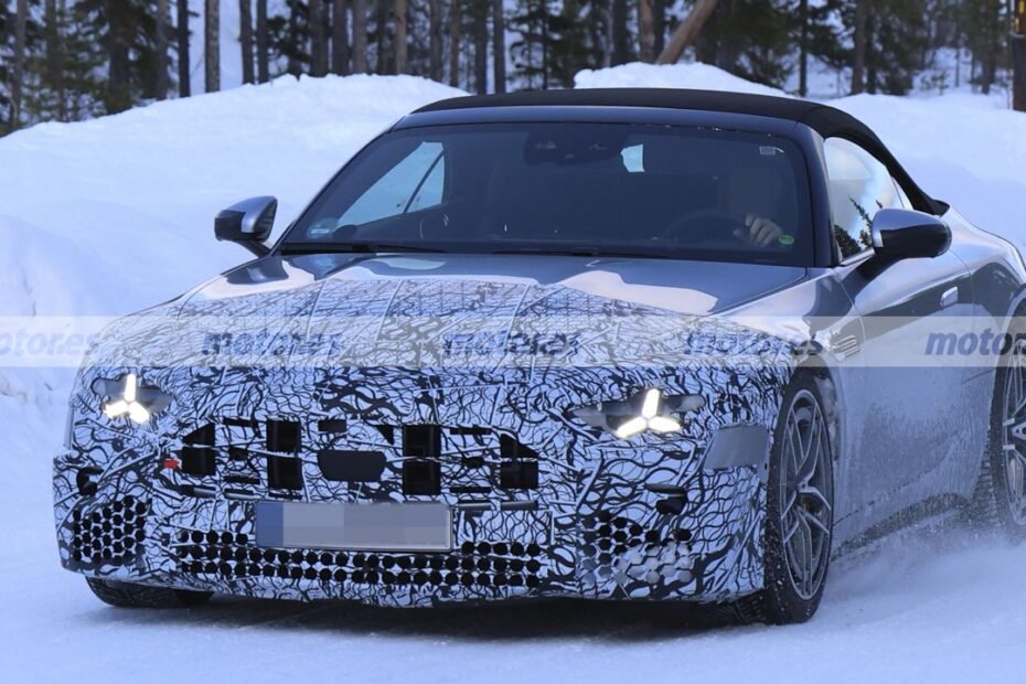 Los Mercedes-AMG SL y Maybach SL 2027 ya están en pruebas: las pistas visibles son pocas, pero muy jugosas