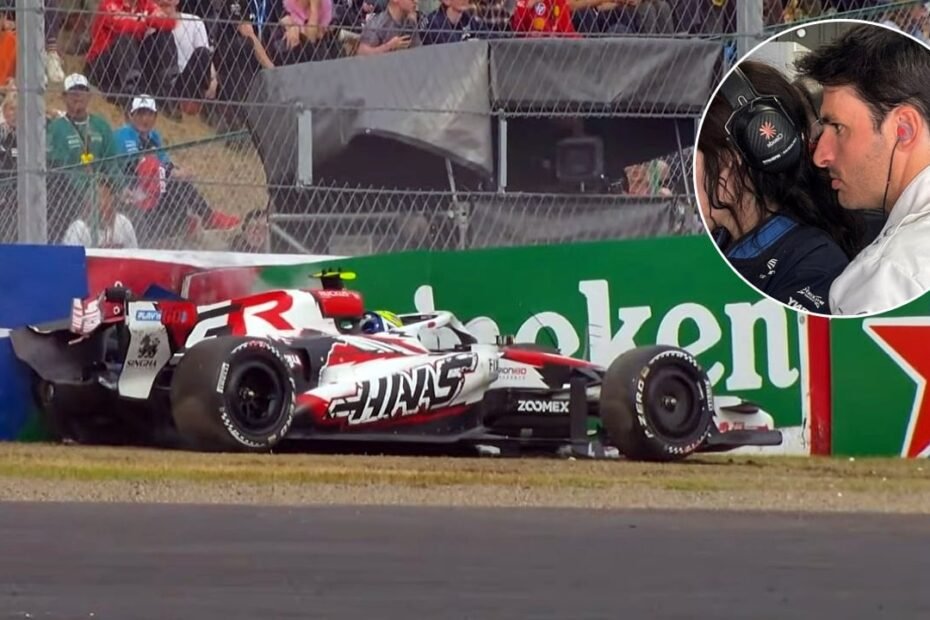 Sainz lanza un SOS tras el brutal accidente de Bearman: “Espero que  la F1 recapacite, llevábamos tiempo avisando”