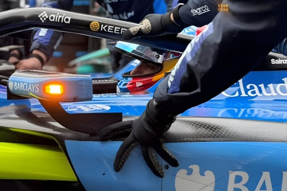 Sainz sobrepasa el potencial del Williams y obra el milagro: “Voy tan lento que no me voy divirtiendo"