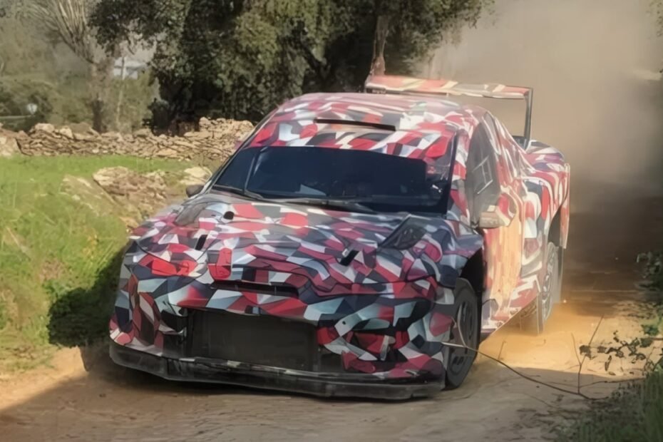 Toyota GR Celica WRC27 cazado en Portugal: primeras imágenes del regreso del Celica de rally tras 30 años