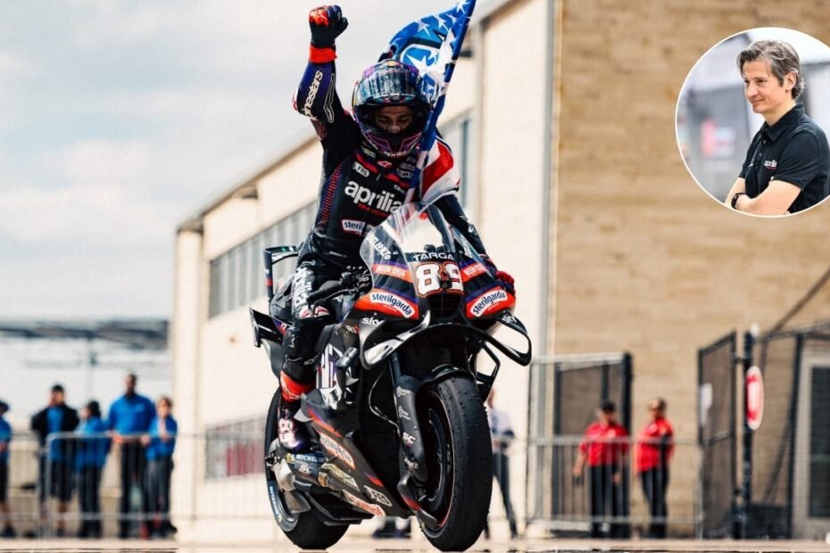 Aprilia ve a Jorge Martín candidato al Mundial: “Tiene mucho margen de mejora y libertad hasta que las matemáticas hablen”