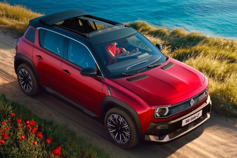 El Renault 4 Plein Sud se transforma en algo muy distinto, ahora es un SUV eléctrico descapotable