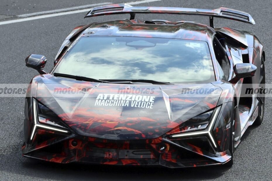 Lamborghini desafía los límites, nuevo el Revuelto SV busca superar los 1.200 CV en Nürburgring