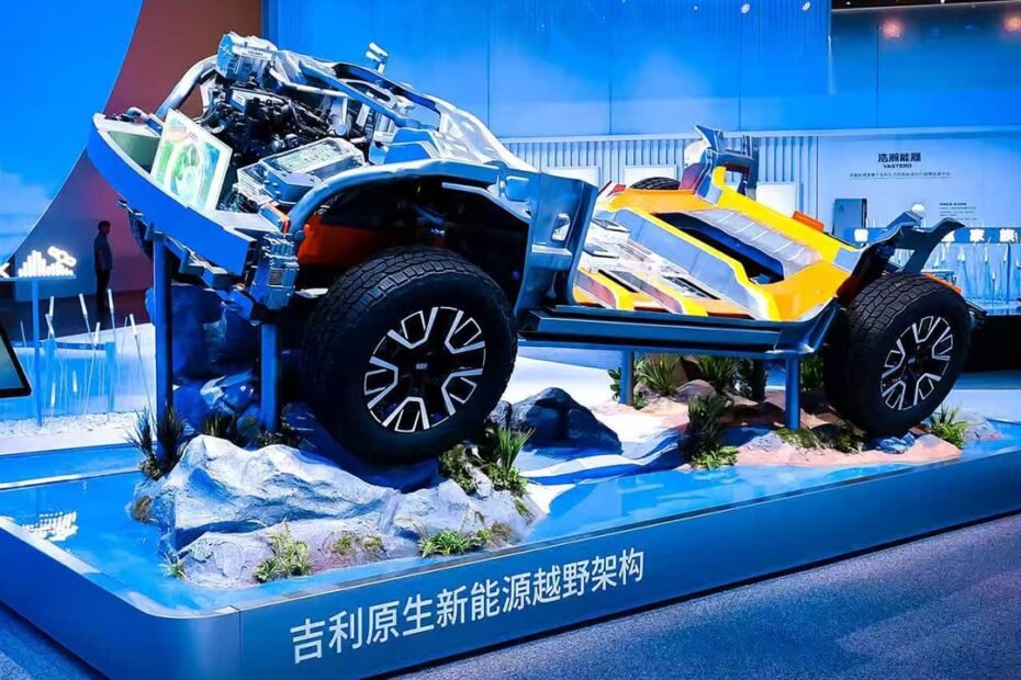 Todoterrenos con más de 1.000 CV, Geely desvela la tecnología que quiere dejar viejo al Toyota Land Cruiser