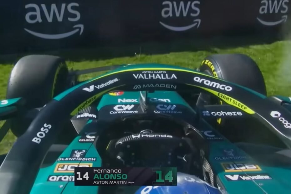 Alonso y De la Rosa arrojan luz sobre el accidente: “No lo parece por la tele, pero bloquea las cuatro ruedas”