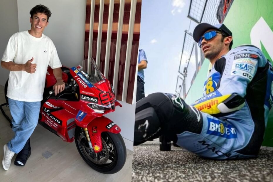 Bagnaia y Marc Márquez estarán en Mugello; Gresini ya tiene sustituto para Álex, pero LCR sigue buscando para Zarco