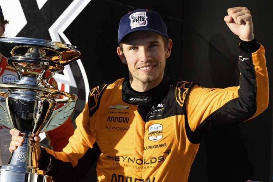 Christian Lundgaard se reencuentra con la victoria en Indianápolis; Palou quinto sin fortuna