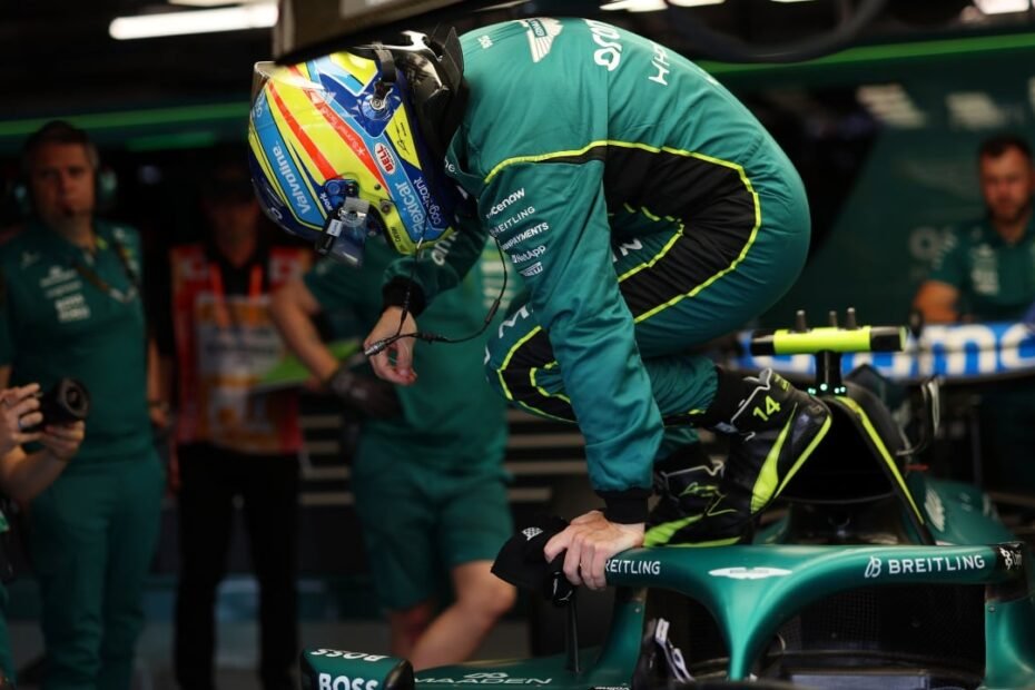 El asiento doblega a Alonso en Canadá: “Decidimos parar para que dejase de doler”