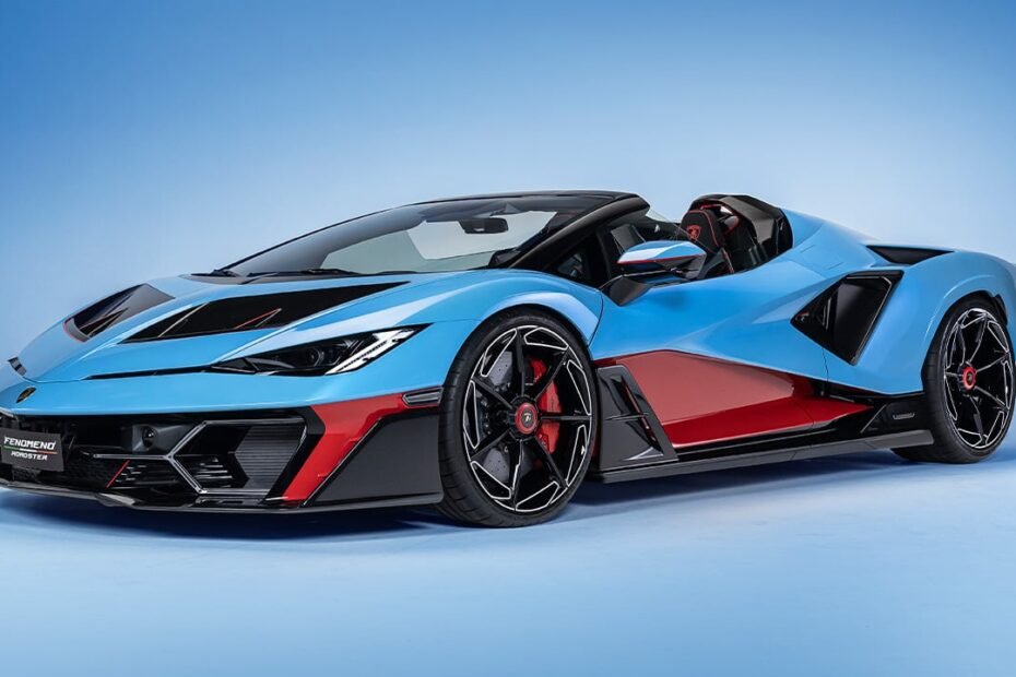 Lamborghini Fenomeno Roadster: el V12 híbrido de 1.080 CV más potente de la historia de la marca, limitado a 15 unidades