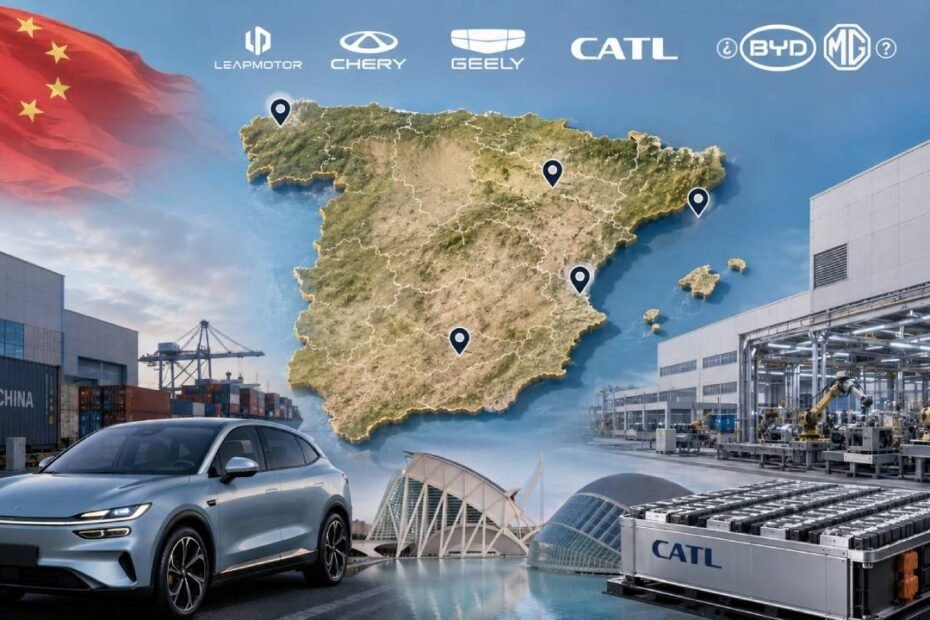 Leapmotor, Chery, Geely, CATL, Anhui… China se está tomando muy en serio España para fabricar coches y baterías