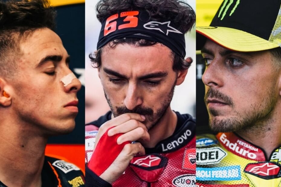 Los pilotos de MotoGP narran los aterradores accidentes de Márquez y Zarco: “Cerré los ojos; estaba asustado, no pude reaccionar”