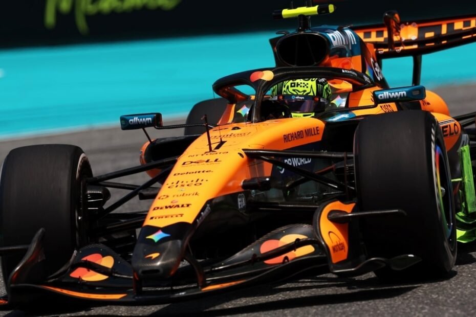 Norris manda y McLaren firma un golpe de autoridad ante Leclerc y unos débiles Mercedes