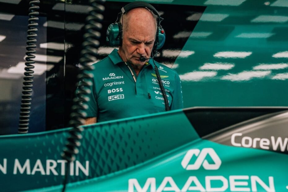 ¿Qué fue de Adrian Newey, el jefe del equipo Aston Martin de Fórmula 1?