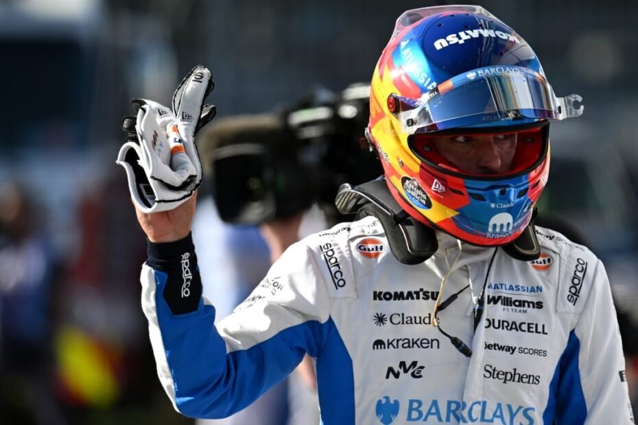 Sainz arregla el desastre de la marmota con el primer top 10 de Williams en clasificación