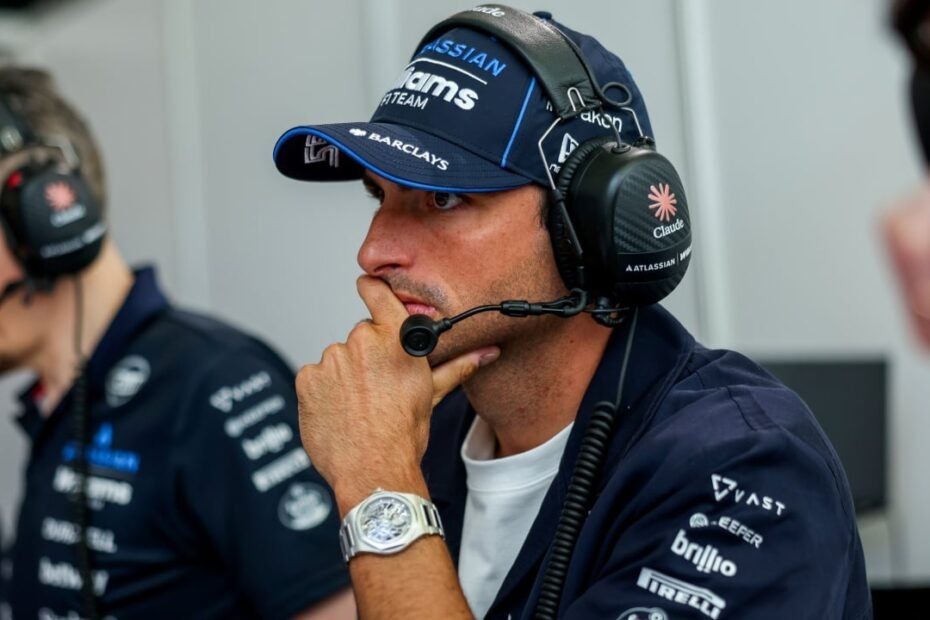 Sainz reclama medio minuto