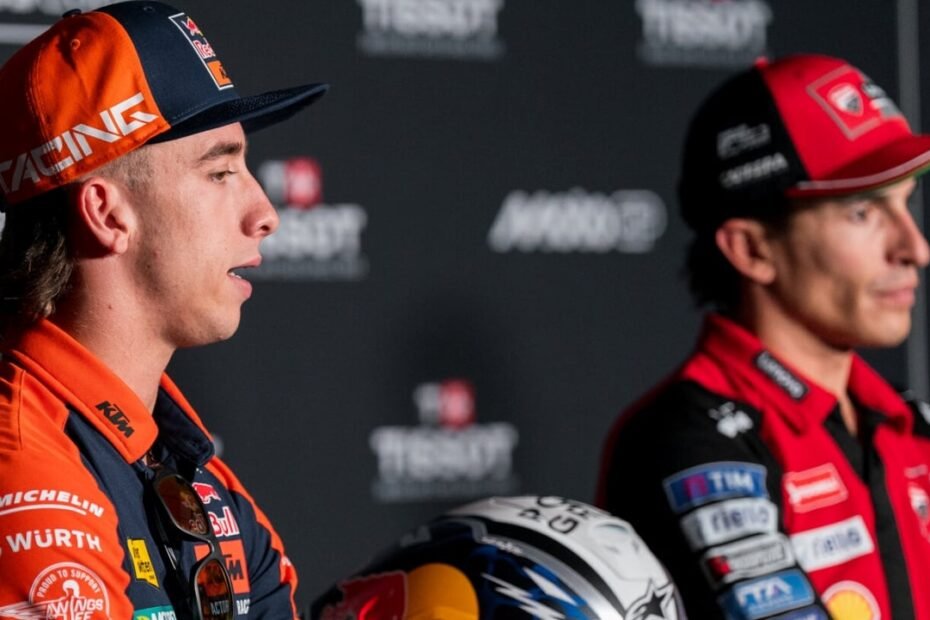 Acosta no busca cenar con Márquez, busca otra cosa: «La rivalidad se forja cuando se está luchando por un campeonato»