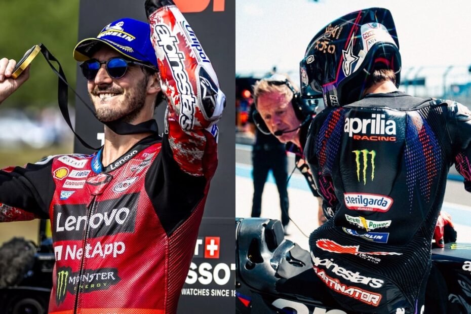 Aprilia da un golpe a la italiana en MotoGP: dice adiós a Jorge Martín y apuesta por Bagnaia