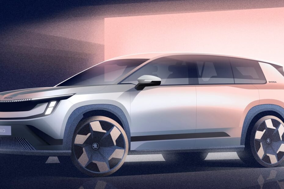 El nuevo Skoda Peaq se deja ver antes de su debut, más grande que el Kodiaq y con hasta 620 km de autonomía