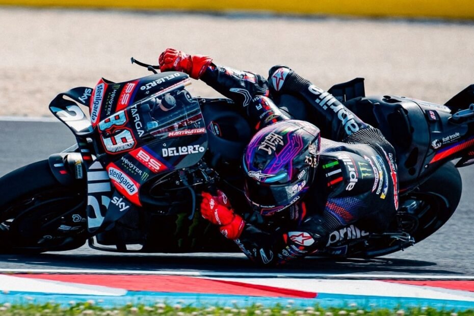 Hay algo que Jorge Martín nota en la Aprilia desde Le Mans y no es bueno: «No me está dando esas sensaciones»