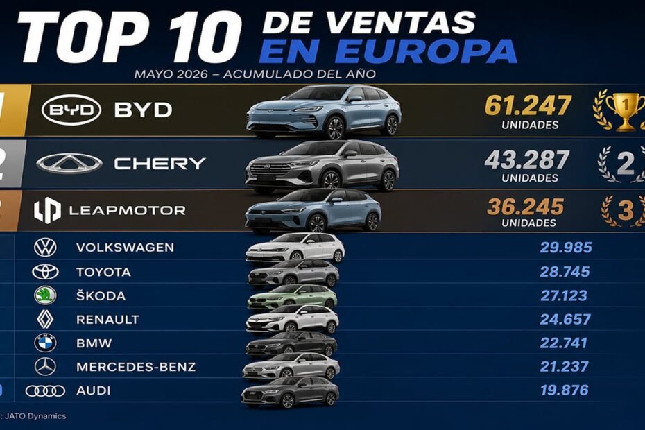 La industria europea del automóvil se acomodó durante años y ahora las marcas chinas están pasando factura