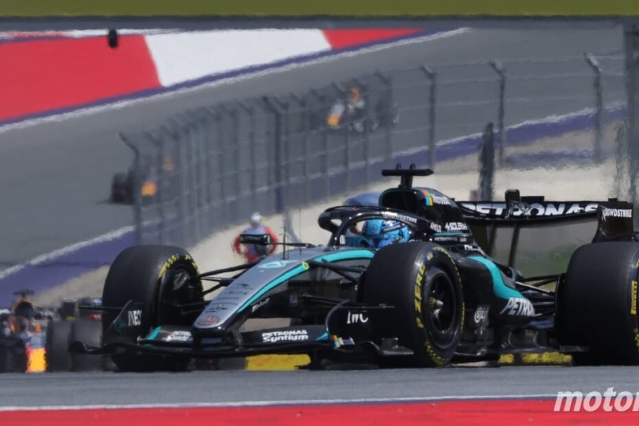 Russell da un golpe al campeonato en casa de Red Bull ante un épico Verstappen y una Ferrari desvanecida