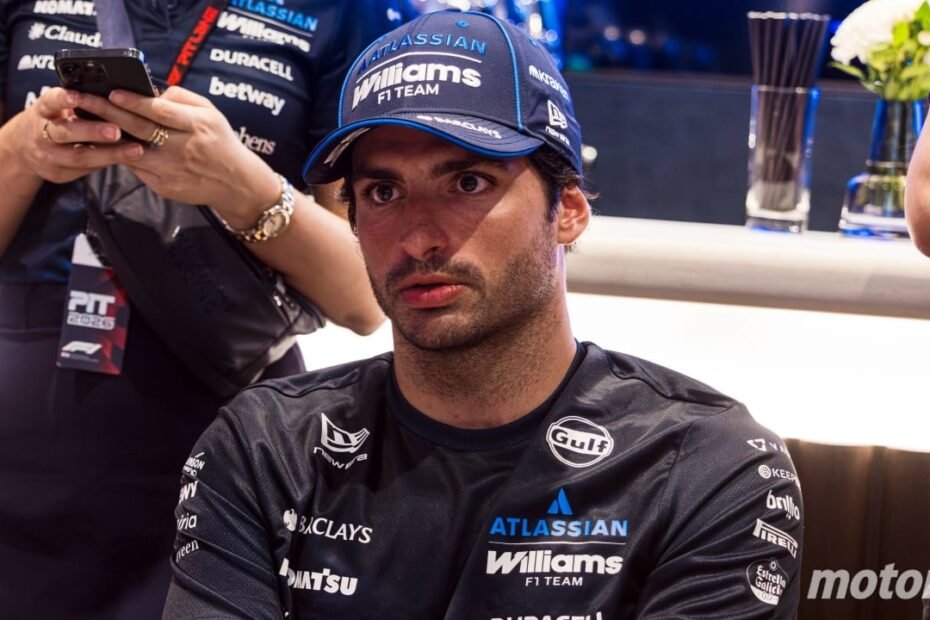 Sainz le da un mes de plazo a Williams: “Creo en su visión, pero queda mucho trabajo por delante”
