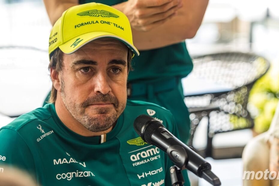 Alonso ya no se moja con el Aston Martin AMR26B y explica el motivo: «Luego no ocurre»