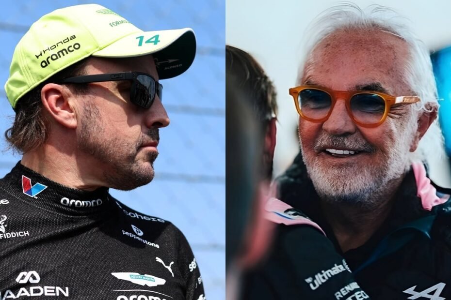 Briatore deja el futuro de Alonso en el aire: «Seguirá siendo piloto de Aston Martin hasta el final de la temporada»