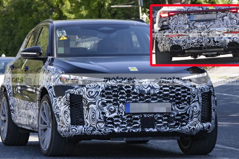 El nuevo Audi RS Q5 ya presume de un aspecto brutal en estas fotos espía y apunta a rozar los 640 CV.