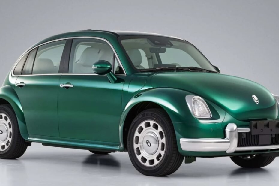 Esta marca china hizo un clon del Volkswagen Beetle pensado para mujeres, incluso un modo especial para 'esos días'