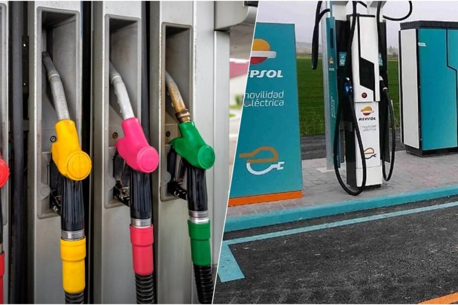 Las petroleras pagarán la recarga eléctrica, y el coste podría acabar en el surtidor de gasolina y diésel