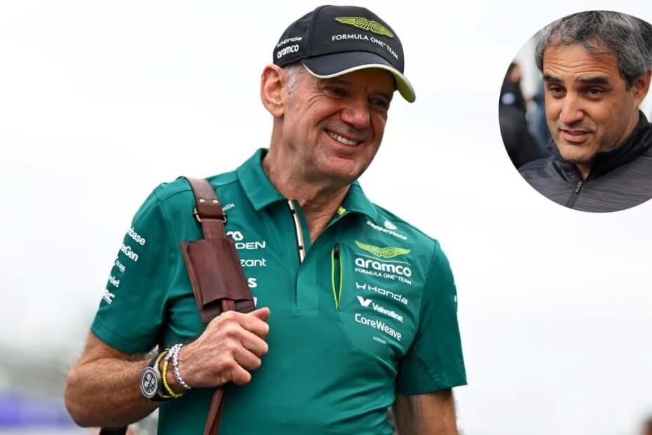 Montoya ve al 'Briatore británico' al frente de Aston Martin tras dejarse ver con Newey: «Es una señal inequívoca»