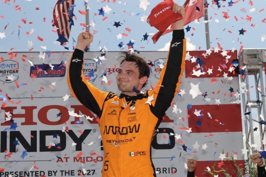 Pato O'Ward resucita en Mid-Ohio y lidera el primer doblete de McLaren