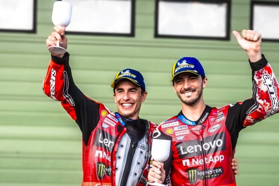 Pecco Bagnaia se sincera sobre el fantasma de Valentino Rossi y su relación con Marc Márquez
