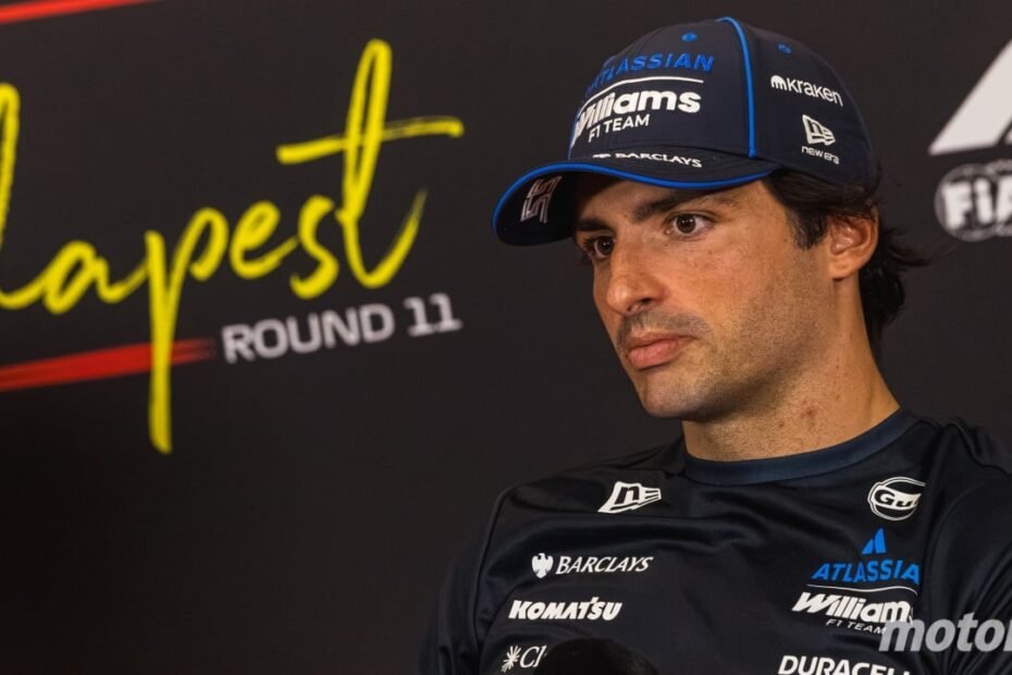 ¿Renovación con Williams? Sainz prepara el terreno: «Dejando de lado el coche, lo que veo me da confianza»