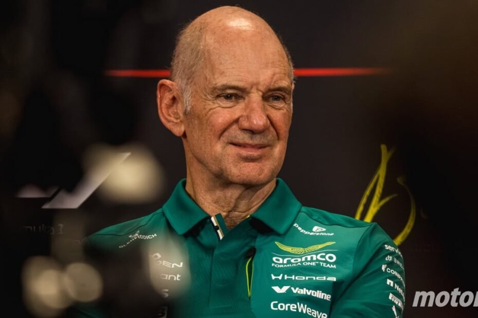 Tras un «comienzo desastroso», Newey respalda a Honda: «Estoy muy contento con el progreso»