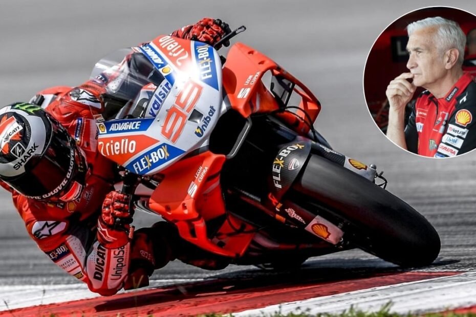 «Hicimos 27 versiones de una pieza, hay cosas que siguen en la moto»: Tardozzi y el legado de Lorenzo en Ducati