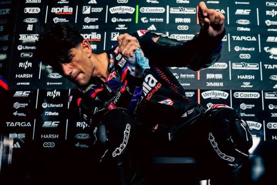 «Las otras Aprilia son superfuertes, me falta algo»: Jorge Martín señala el momento exacto en el que perdió el rumbo
