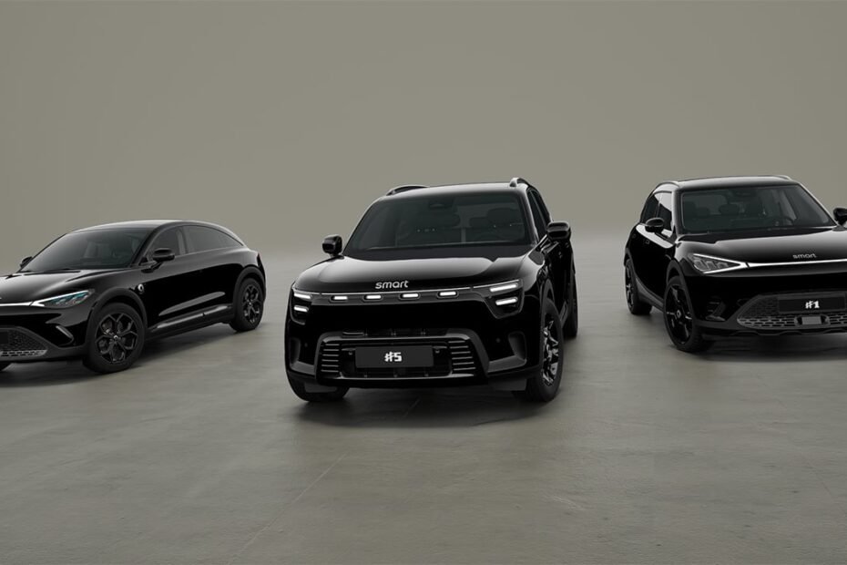 Llega la Black Collection de Smart, diseño más deportivo y nuevos acabados interiores para toda la gama SUV