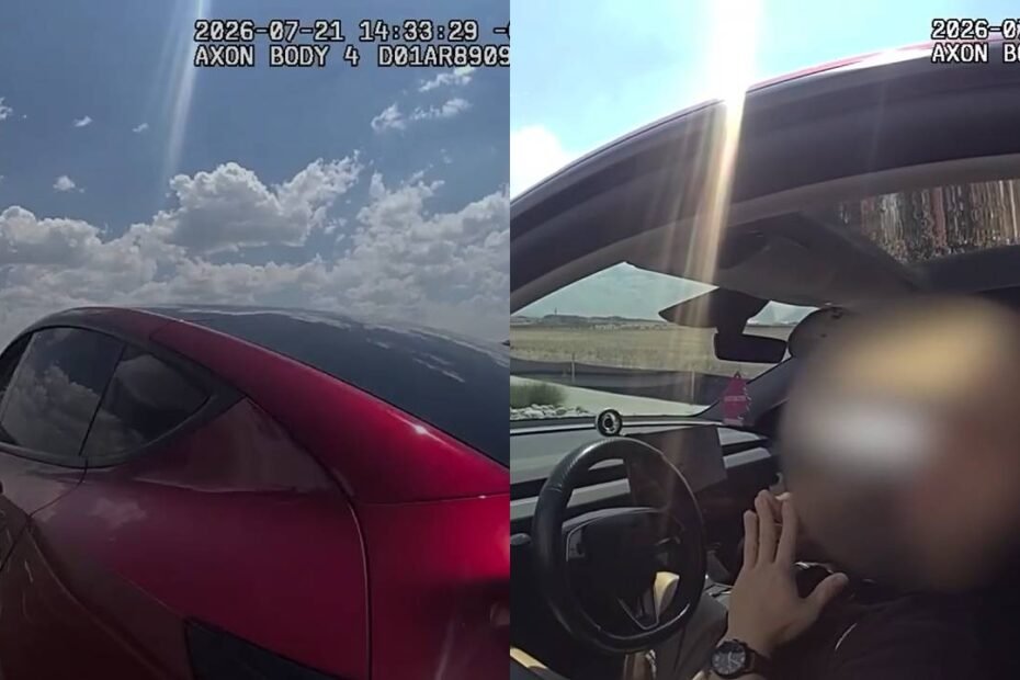 Un conductor de Tesla es multado y cree tener la coartada perfecta: ‘‘Yo no estaba conduciendo’’