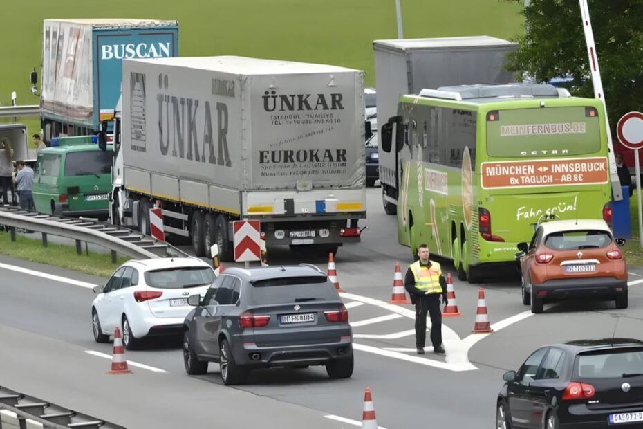 Así son los controles de tráfico en Austria: siete organismos a la vez, multas en el acto y ni los turistas se libran