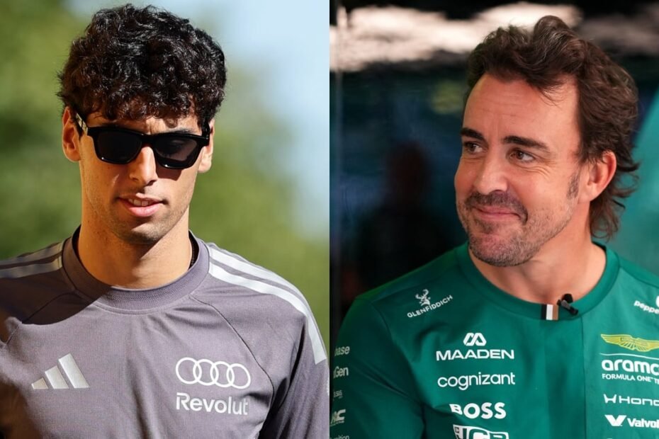 Bortoleto, piloto de Audi, sobre Alonso: «La mayor parte del tiempo está siendo sarcástico»