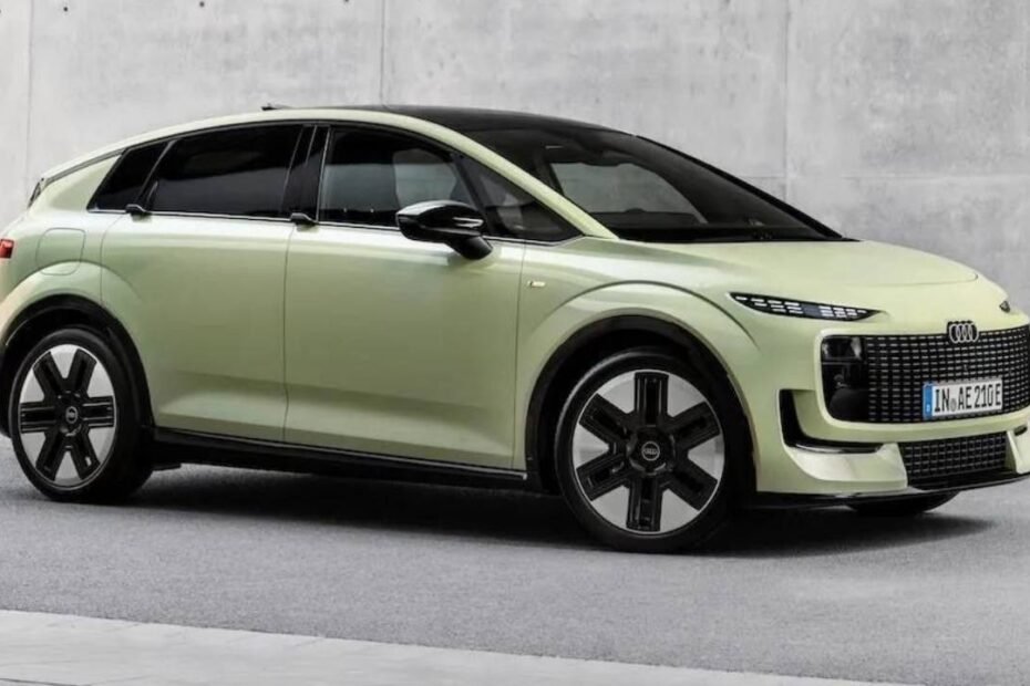 El Audi A2 e-tron pierde el disfraz antes de tiempo: una filtración deja al descubierto el compacto eléctrico que recupera un nombre mítico