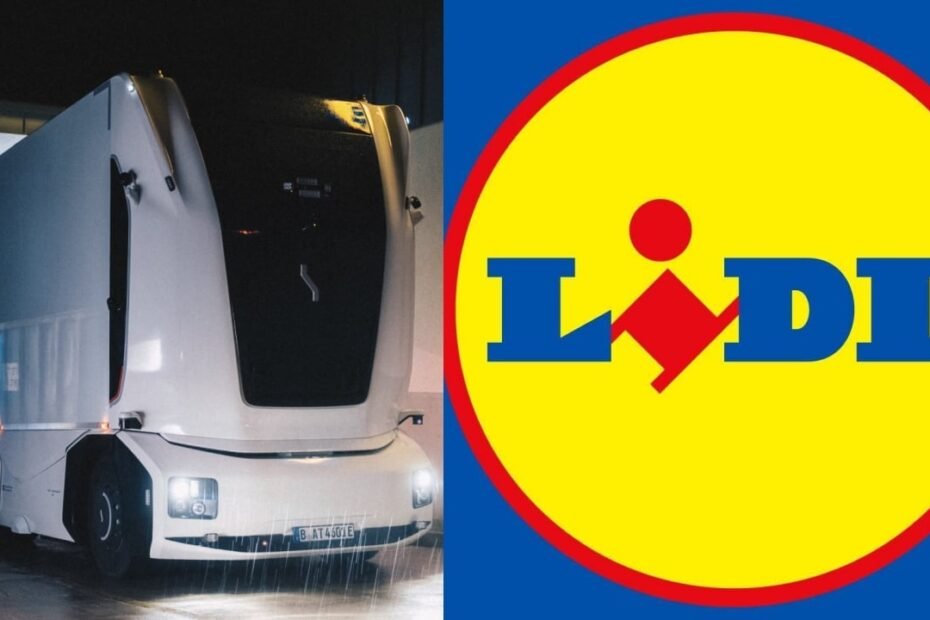 El camión nuevo de Lidl no lleva a nadie dentro, y Alemania acaba de autorizarlo por primera vez en su historia