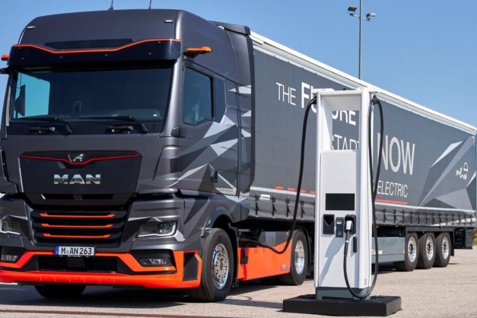 El diésel sube un 30% y el camión eléctrico llega sin red en España