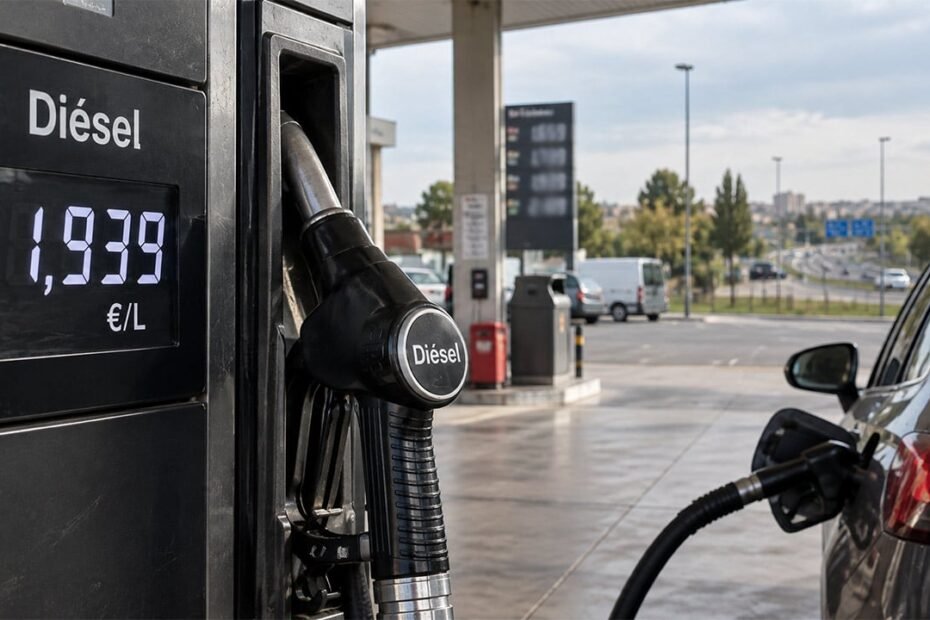 El diésel vuelve a acercarse a los 2 euros en España y 2027 amenaza con traer otra fuerte subida